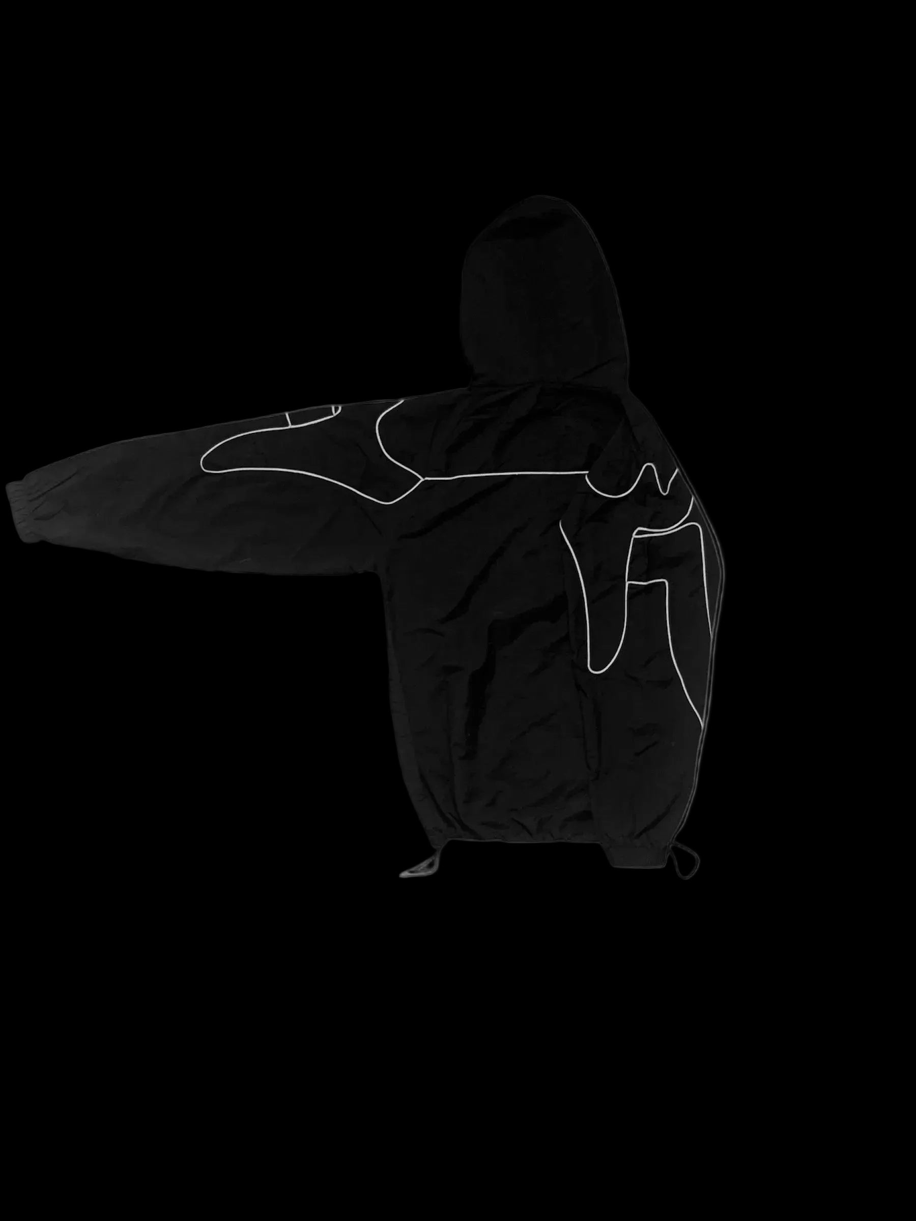 36 WINDBREAKER [BLACK] – 3HREE 6IX