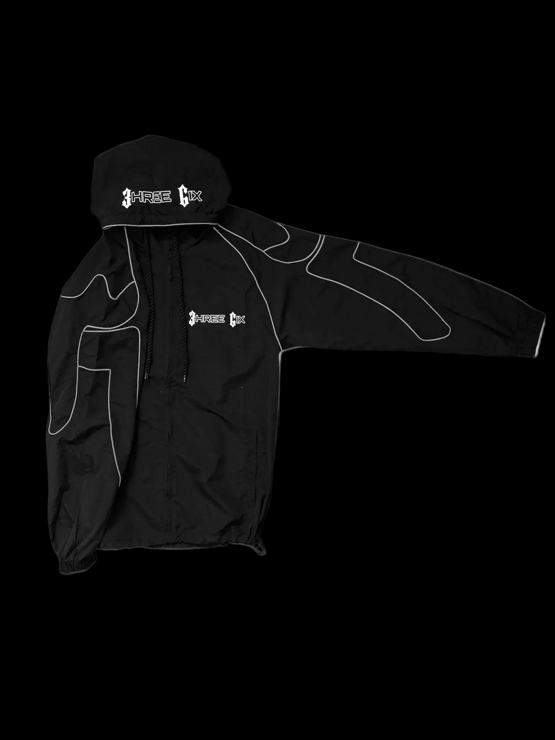 36 WINDBREAKER [BLACK] – 3HREE 6IX